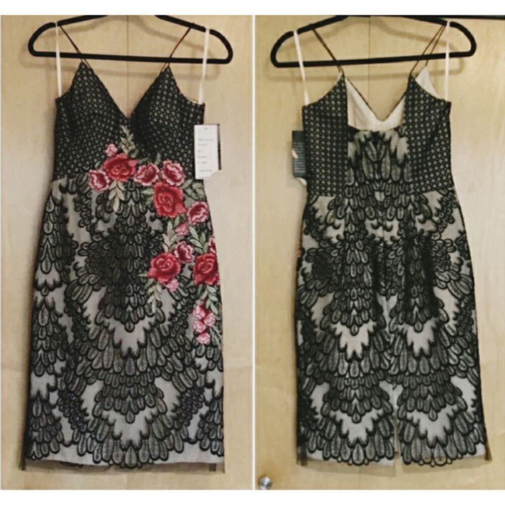 BASIX BLACK LABEL Floral Embroidered Sheer - Picture 5 of 14